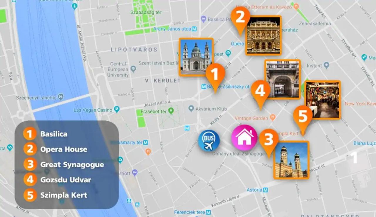 Bpr Chic Gem In The Heart Of The City Budapest Ngoại thất bức ảnh